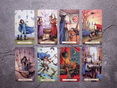 Daily witch tarot deck